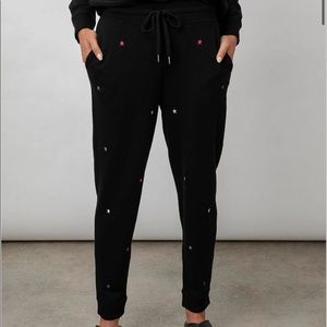 Rails OAKLAND - JET BLACK STAR EMBROIDERY
